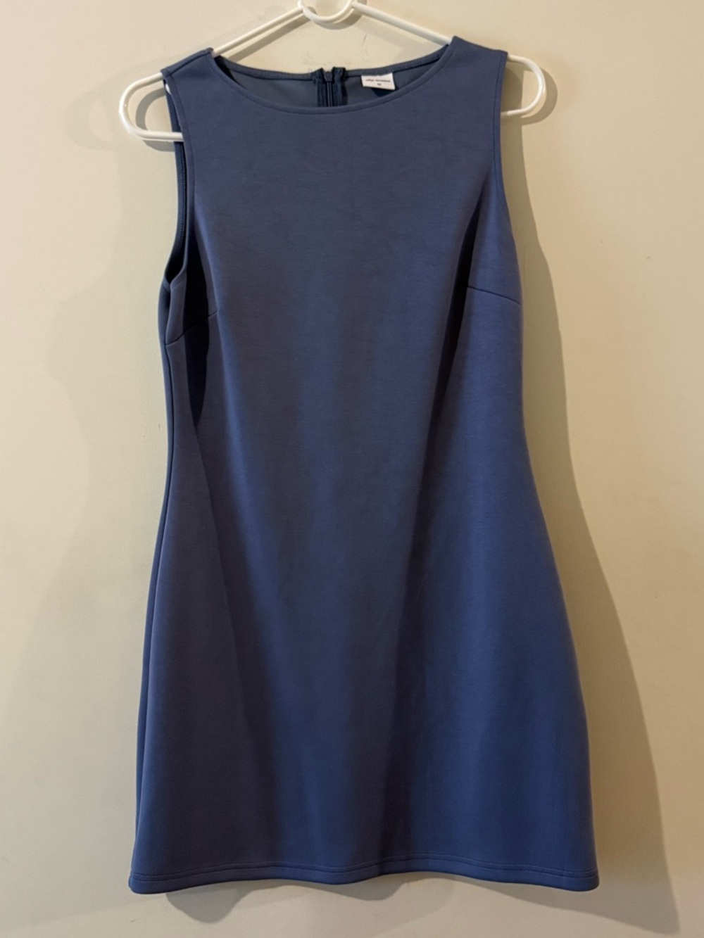 Sleeveless Blue Shift Dress